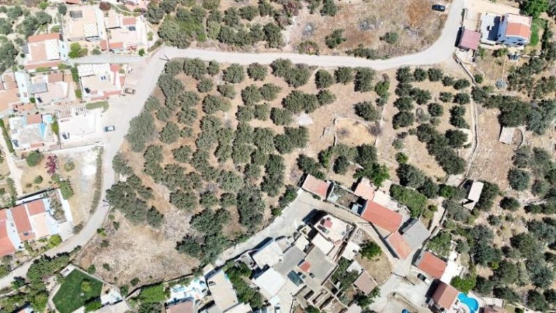 Plaka bei Chania MIT VIDEO: Kreta, Plaka: Erstklassige Grundstück in Plaka – Meerblick und zentrale Lage Grundstück kaufen